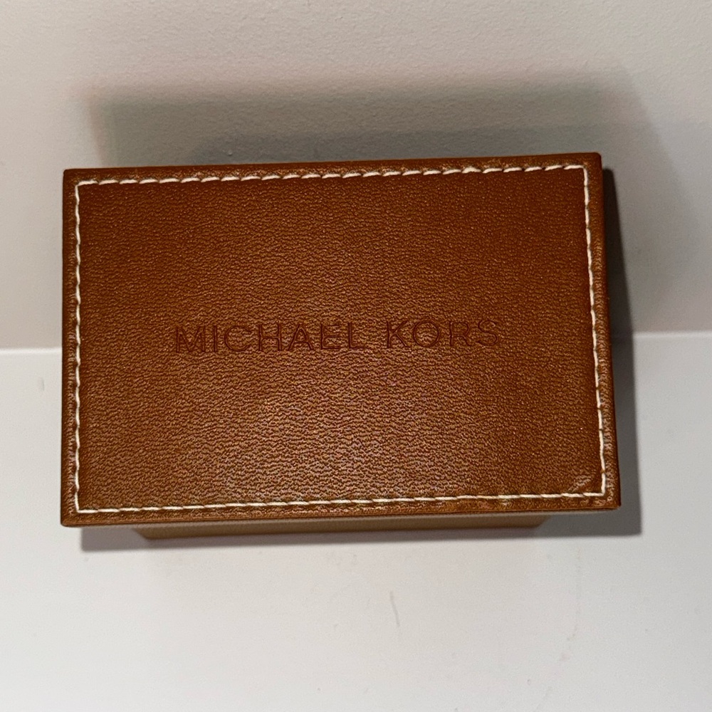 Michael Kors Brown Leather Box